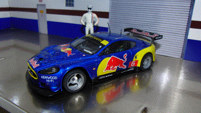 TECNITOYS - 2011 - XXXX  - Aston Martin DBR9 #6 - Red Bull - personalizado Cartero